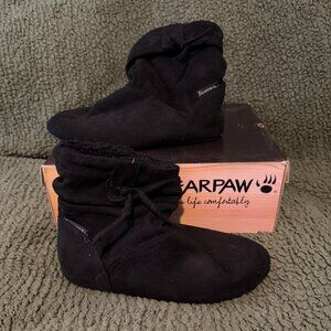 BearPaw Amber Boots Black Size 8